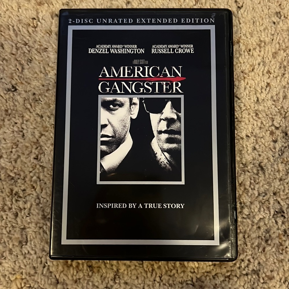 American Gangster 2-disc Unrated Extended Edition